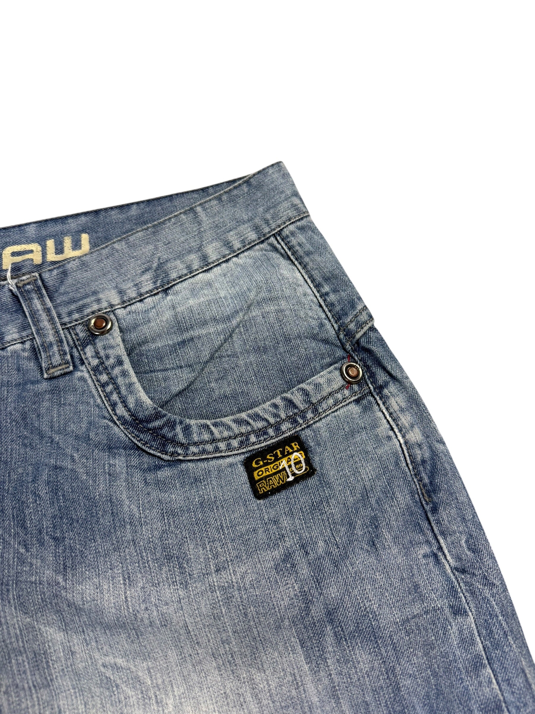 G-Star Big Printed Straight Jeans W35/L28