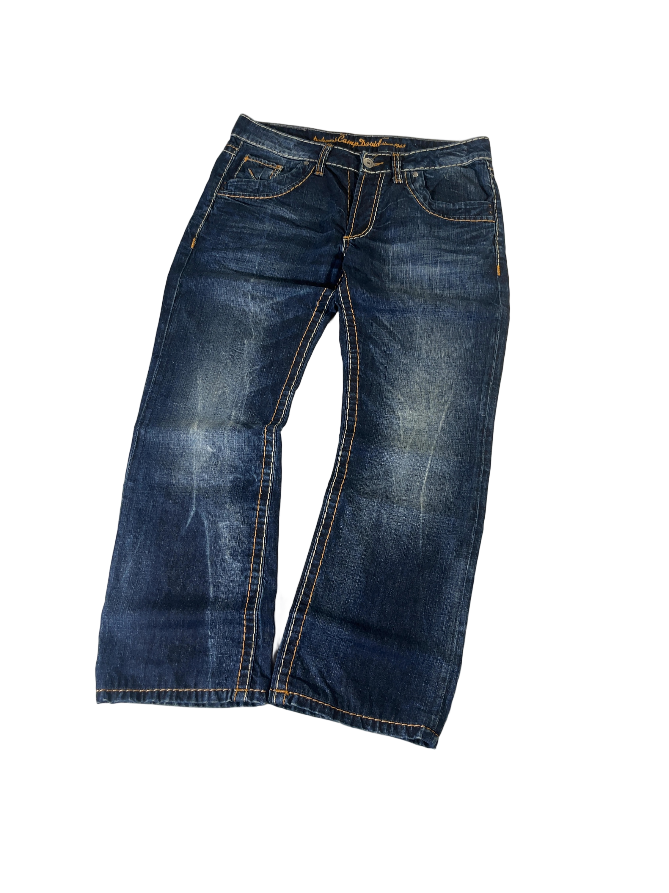 Camp David Washed Bootcut Jeans W36/L28