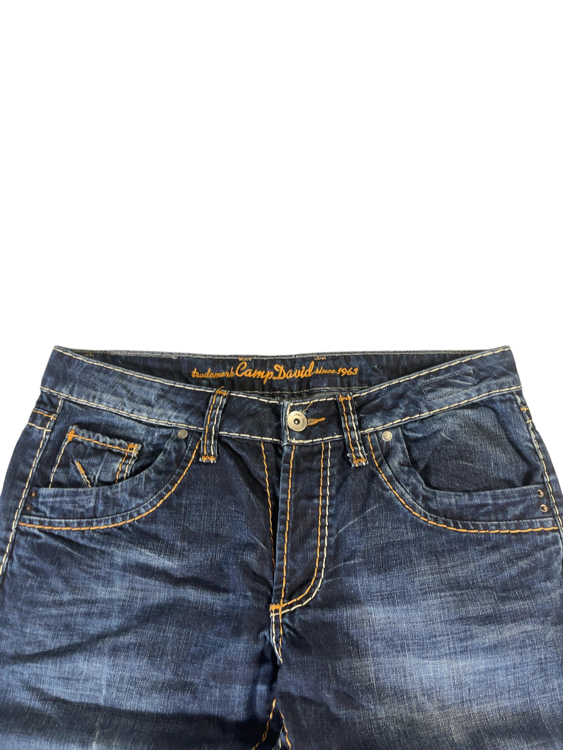 Camp David Washed Bootcut Jeans W36/L28