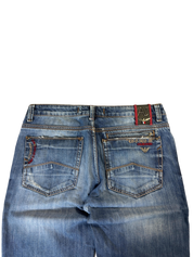 Armani Printed Straight Jeans W34/L28