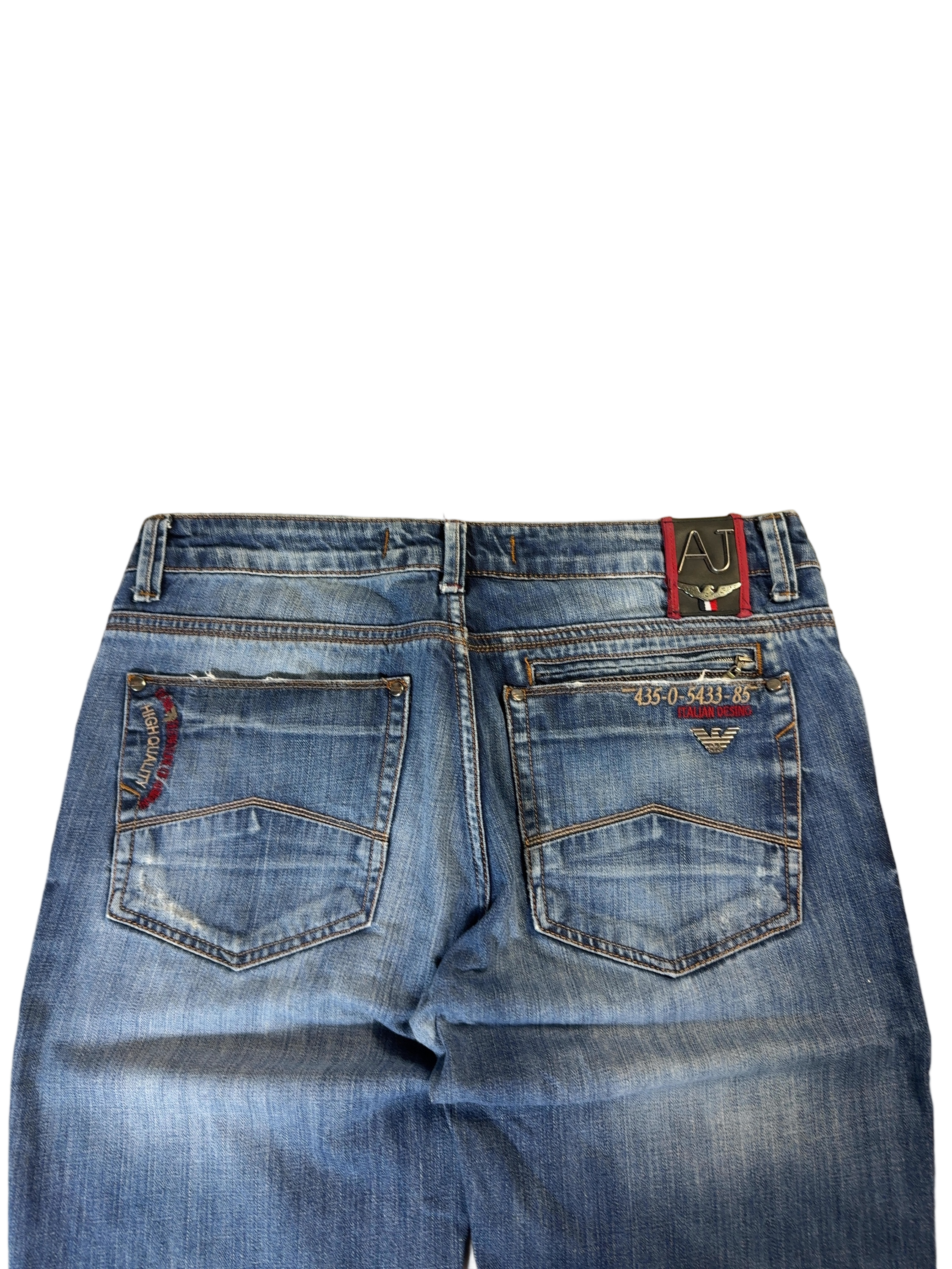 Armani Printed Straight Jeans W34/L28