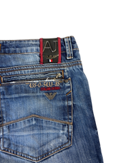Armani Printed Straight Jeans W34/L28