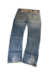 Diesel Big Printed Straight Jeans W38/L32
