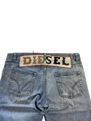 Diesel Big Printed Straight Jeans W38/L32