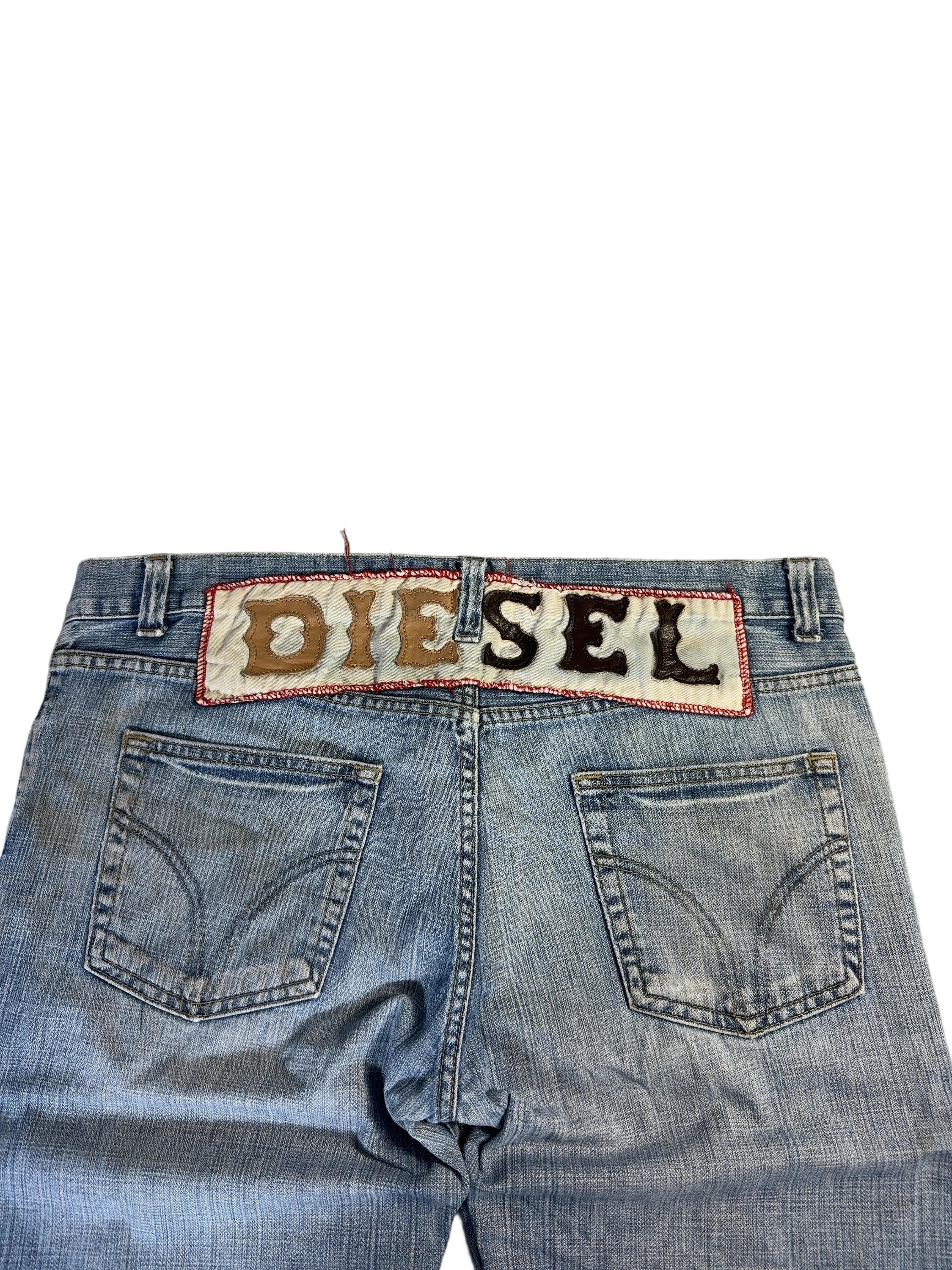 Diesel Big Printed Straight Jeans W38/L32