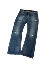 G-Star Washed Ripped Bootcut Jeans W34/L32