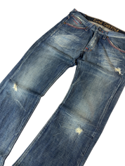 G-Star Washed Ripped Bootcut Jeans W34/L32