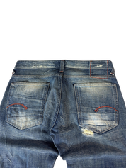 G-Star Washed Ripped Bootcut Jeans W34/L32