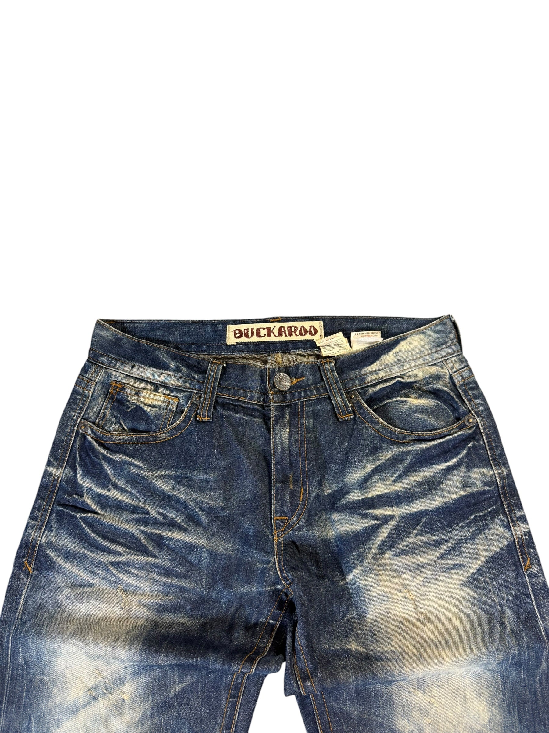 Buckaroo Washed Japanese Bootcut Jeans W34/L32