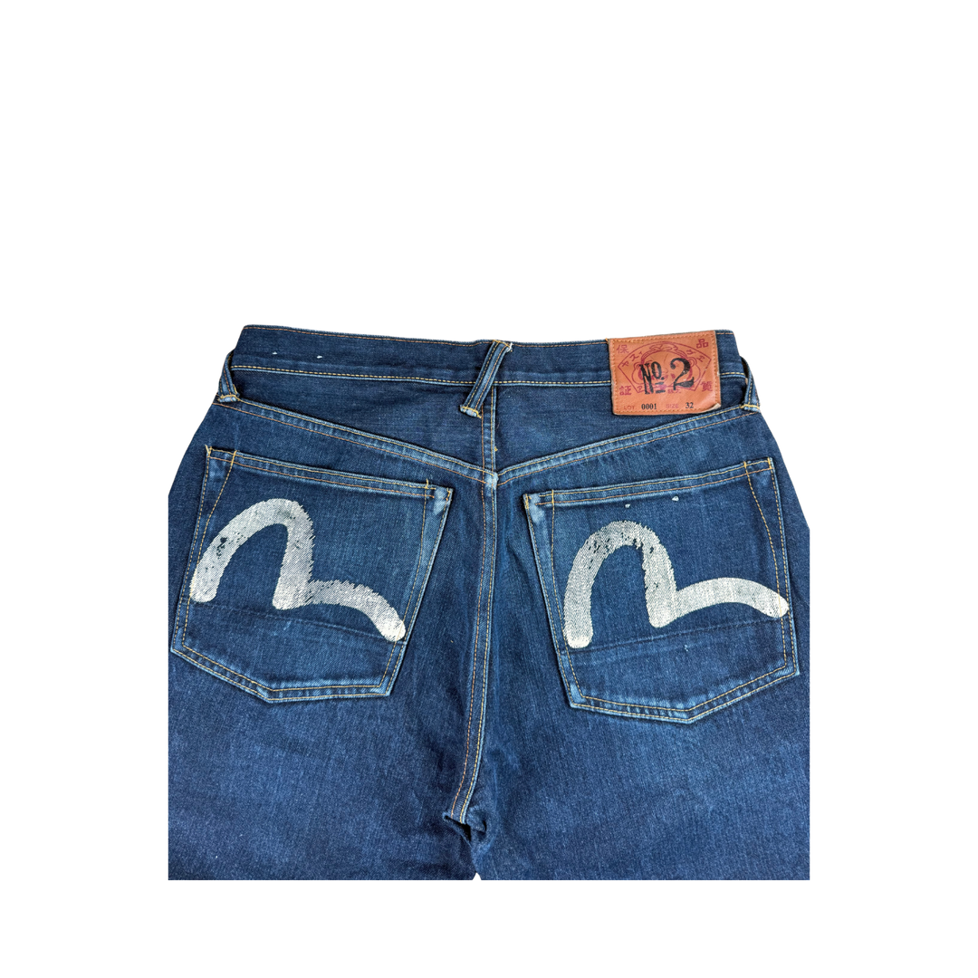Evisu Vintage Jeans Straight Fit Größe M/L