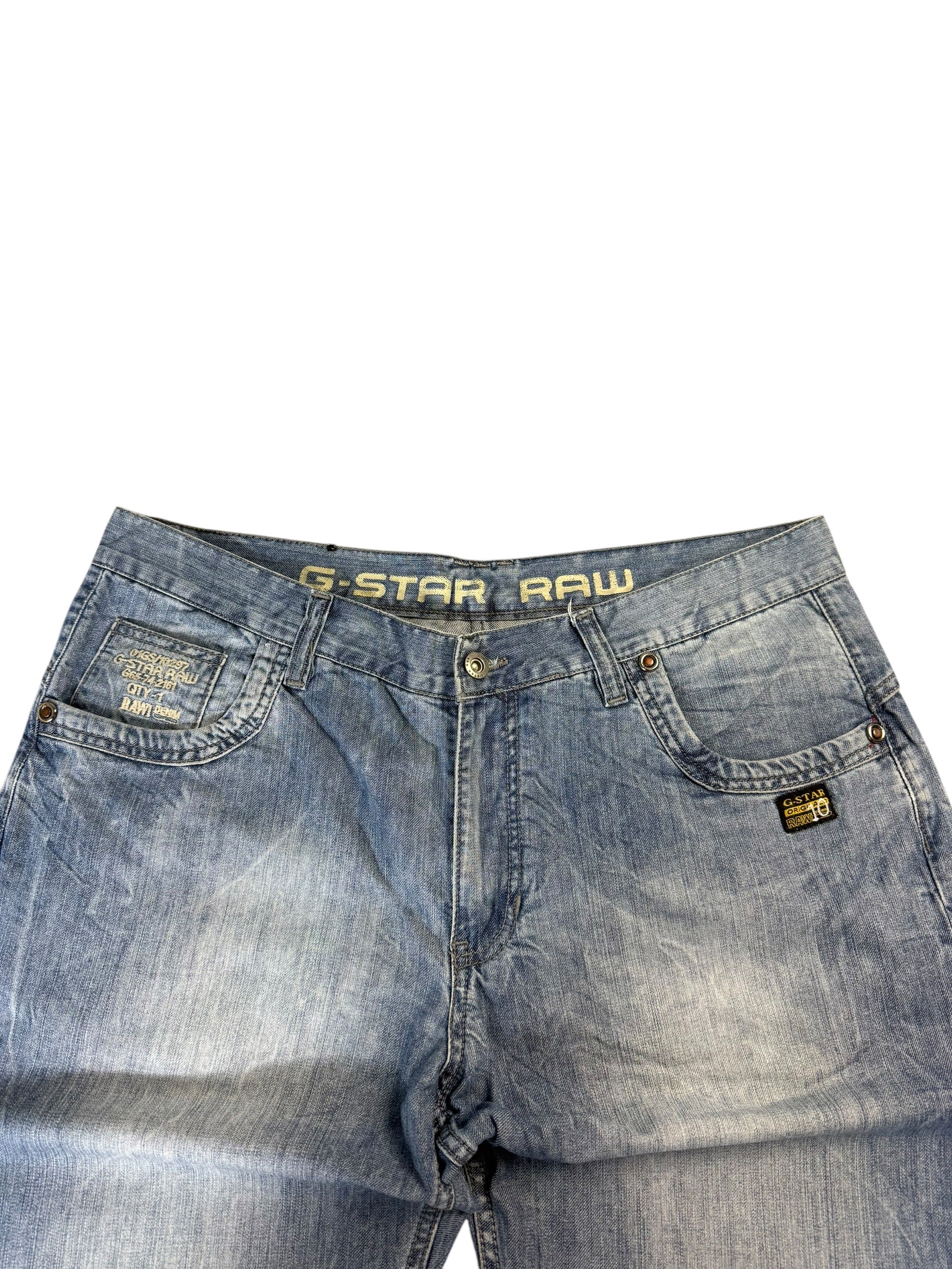 G-Star Big Printed Straight Jeans W35/L28
