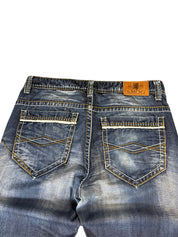 Washed Straight Jeans W34/L34