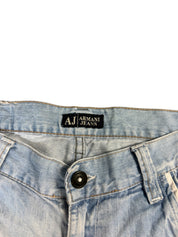 Armani Printed Washed Bootcut Jeans W34/L34