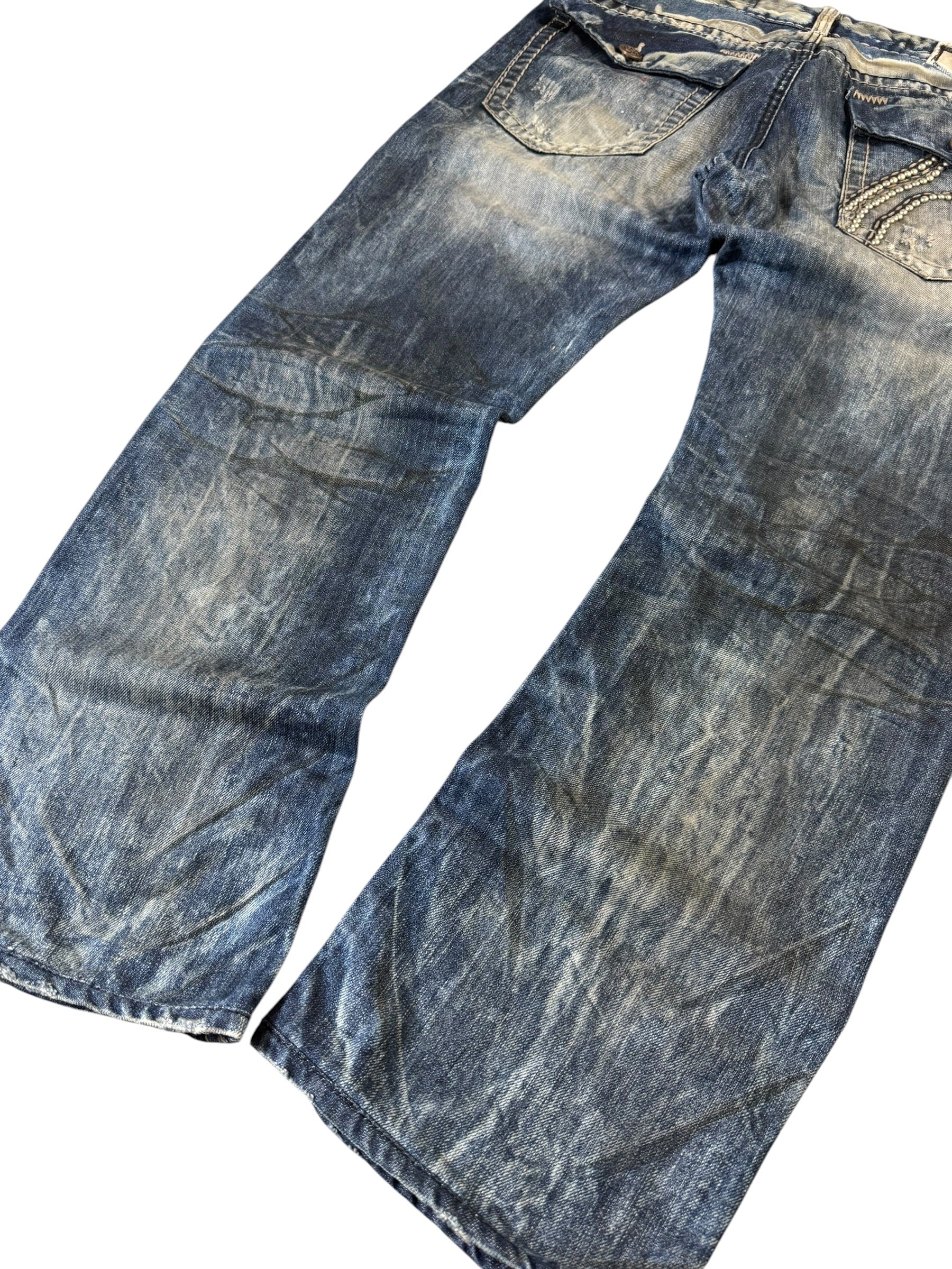 Buckaroo Bootcut Washed Japanese Jeans W38/L30