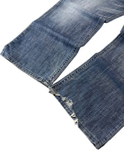 Armani Big Printed Washed Baggy Jeans W34/L28