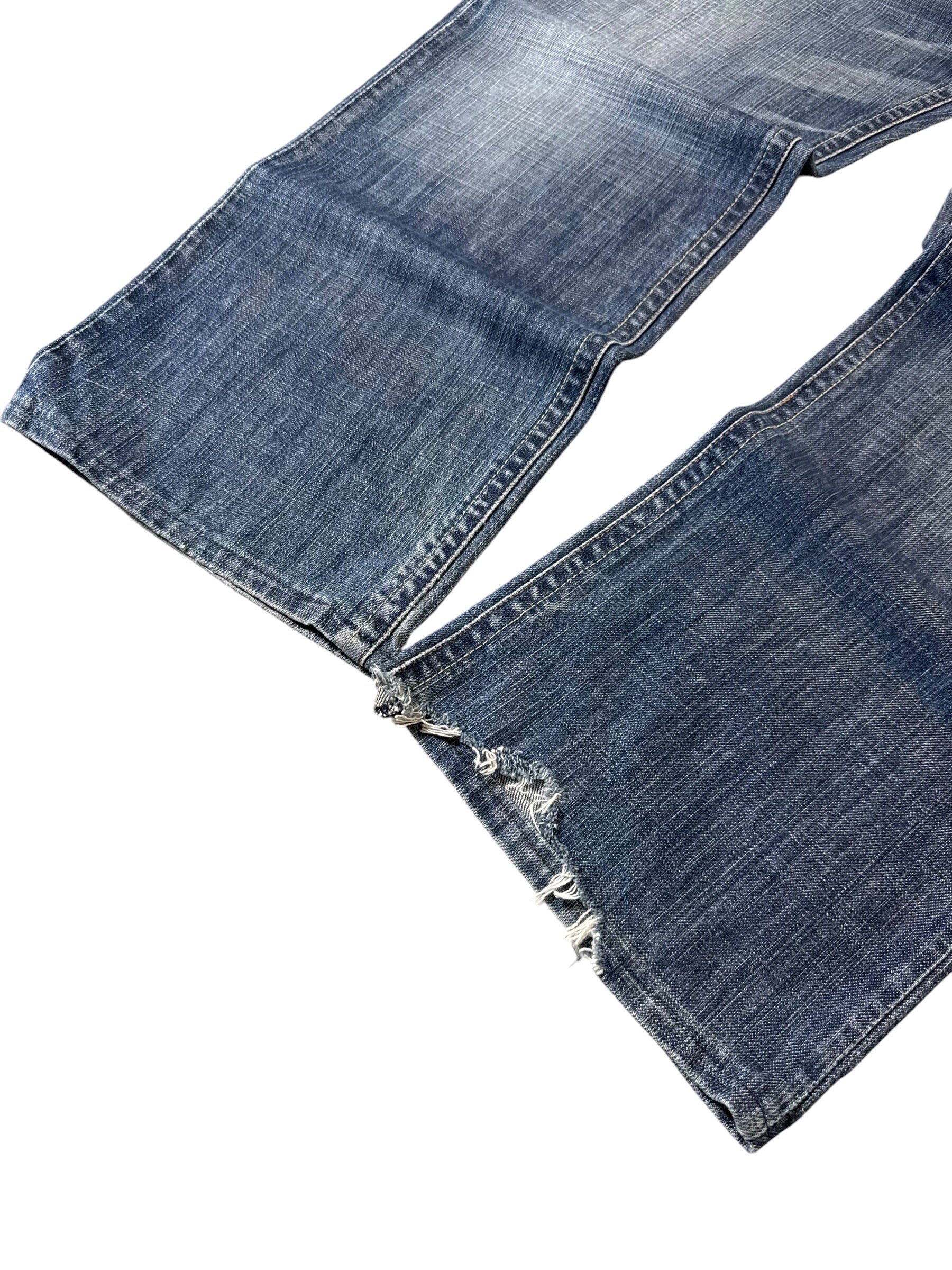 Armani Big Printed Washed Baggy Jeans W34/L28
