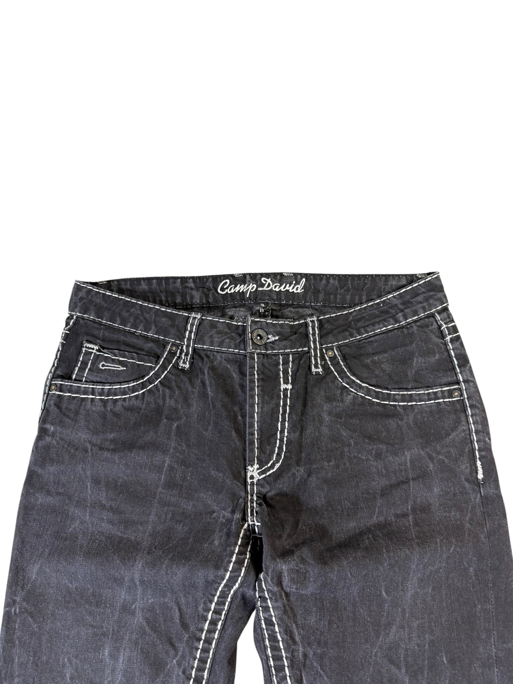 Vintage Straight Stacked Jeans W38/L32