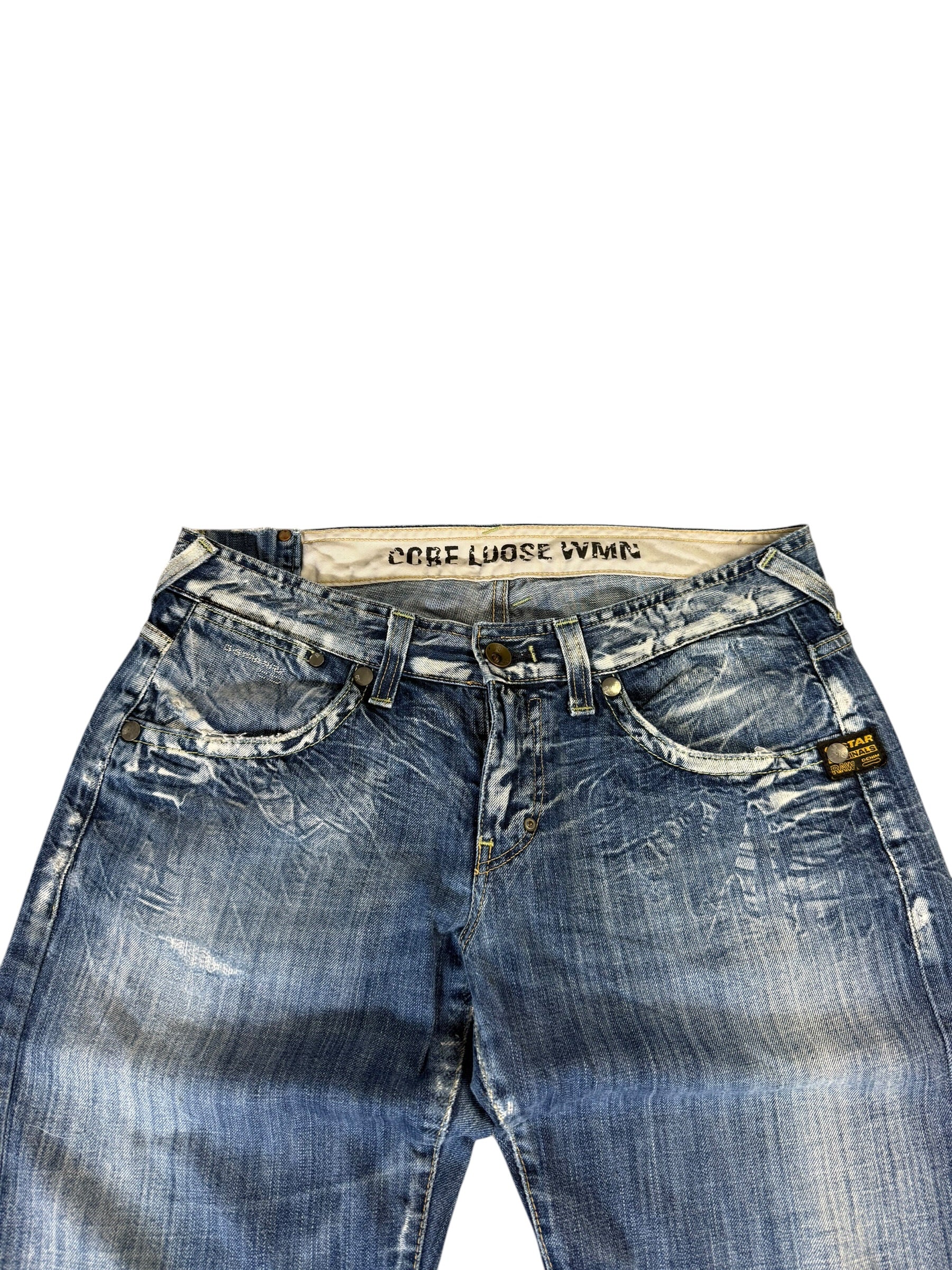 G-Star Bootcut Washed Jeans W33/L30