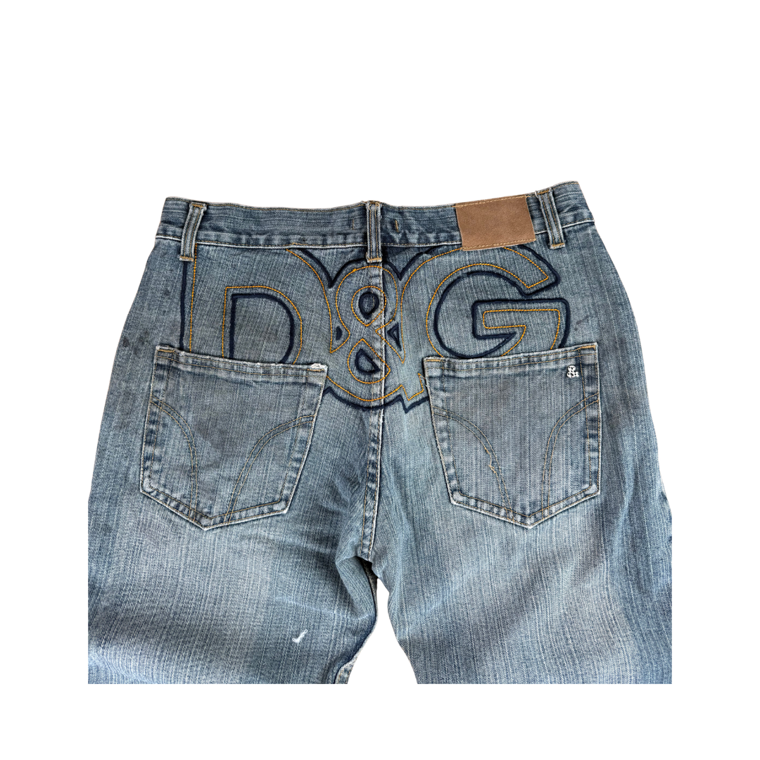 Dolce & Gabbana Vintage Jeans Flared Fit Größe M/L