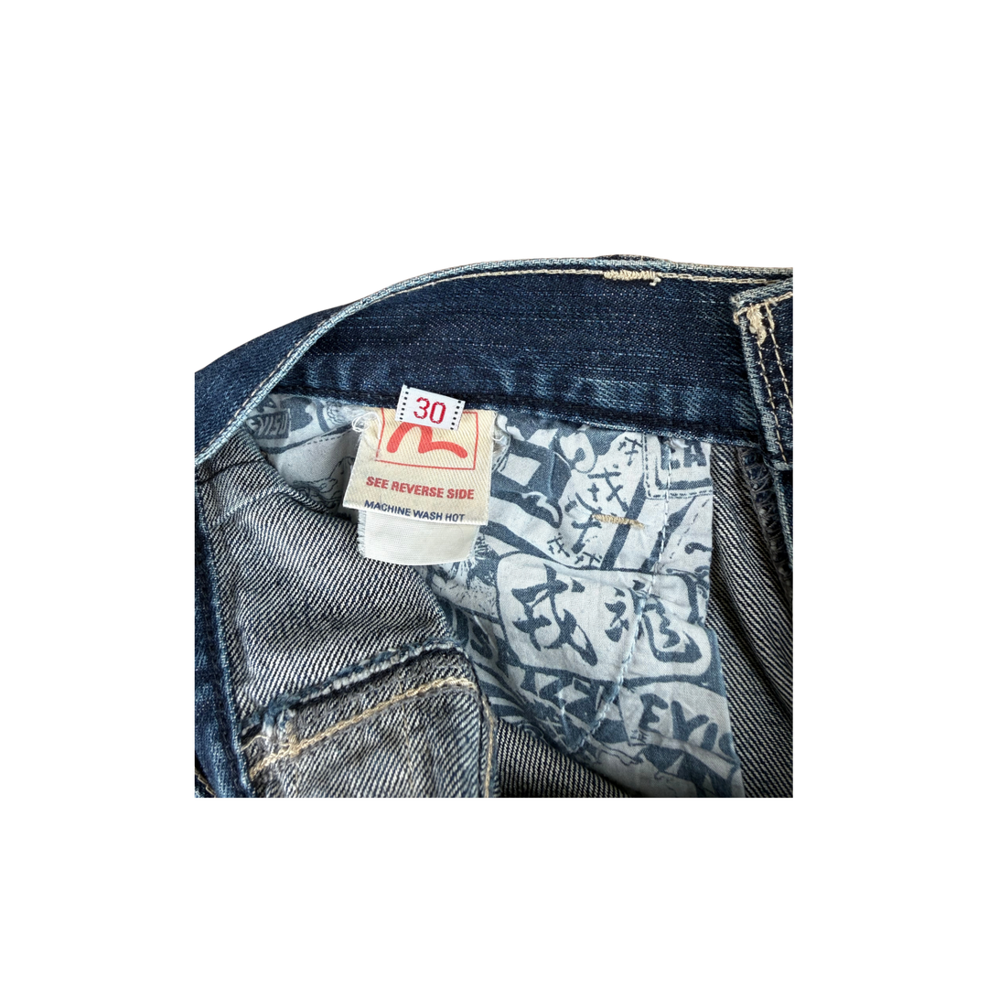 Evisu Vintage Jeans Flared Fit Größe S/M