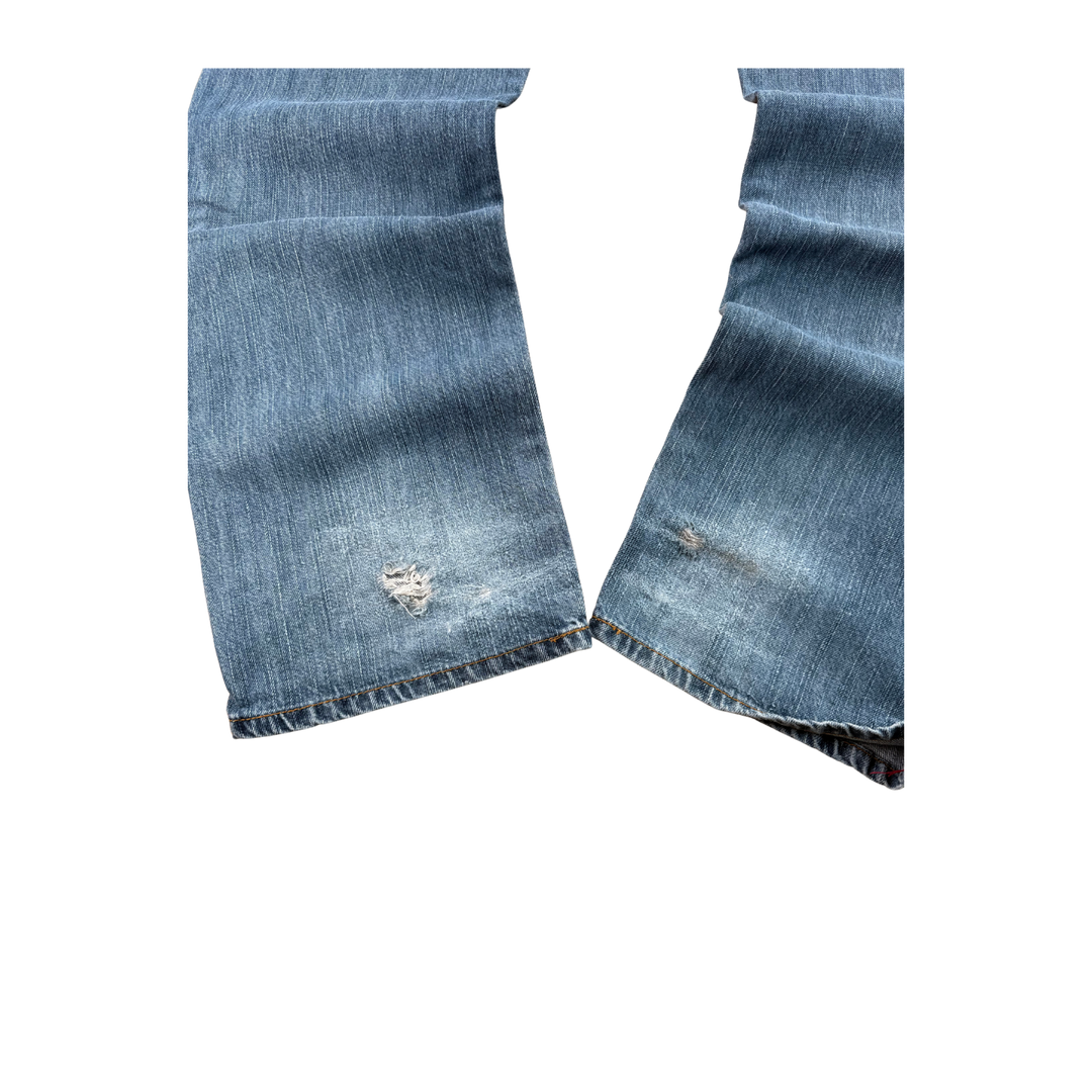 Evisu Vintage Jeans Straight Fit Größe S/M