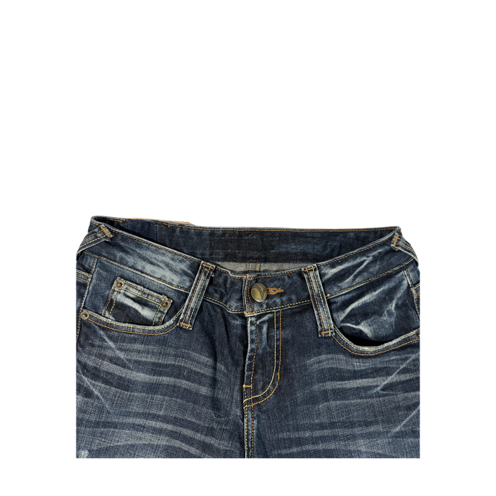 Evisu Vintage Jeans Flared Fit Größe XS/S