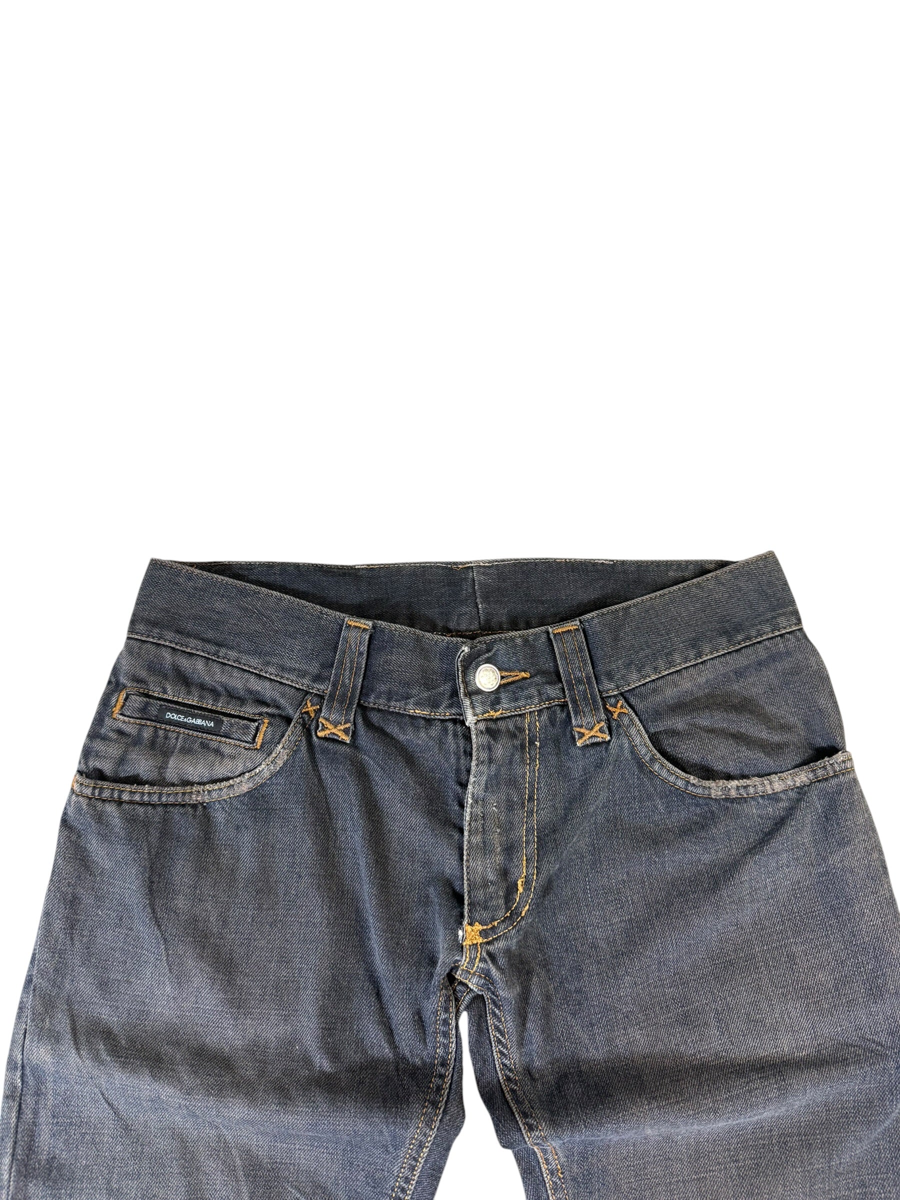 Dolce&Gabbana Printed Straight Jeans W31/L32