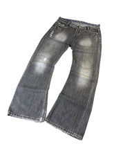 Diesel Flared Washed Jeans W35/L32