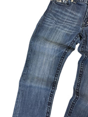 Miss Me Back Printed Y2k Capri 7/8 Jeans W30