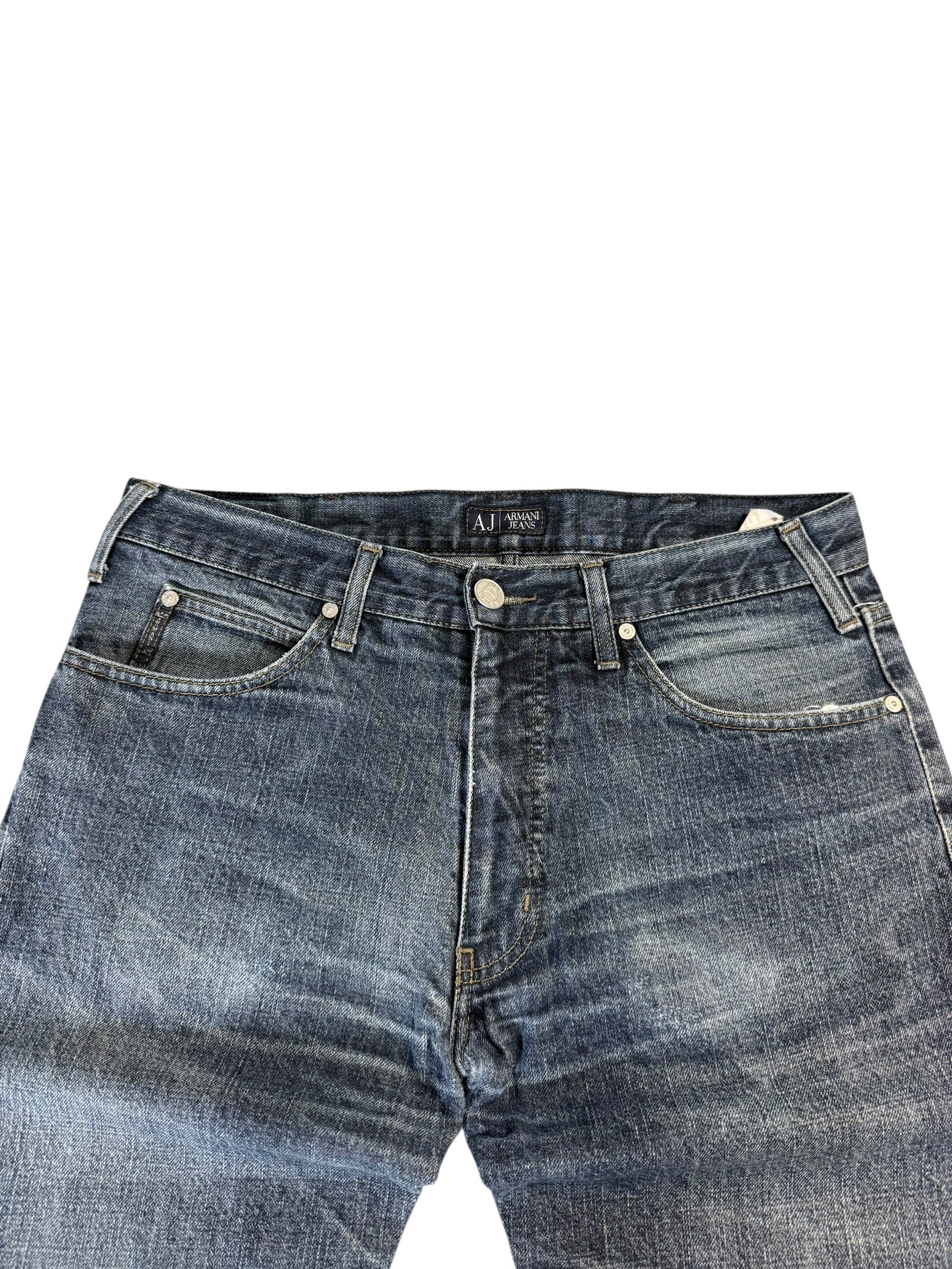 Armani Washed Straight Jeans W34/L34