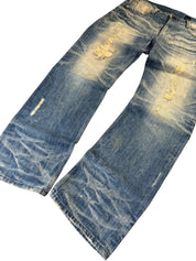 Washed Japanese Bootcut Jeans W36/L34