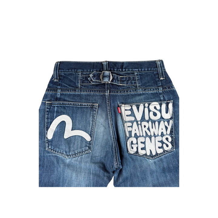 Evisu Vintage Jeans Flared Fit Größe S/M