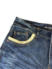 Washed Detailed Straight Jeans W35/L32
