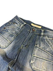 Vintage Washed Japanese Baggy Jeans W34/L32