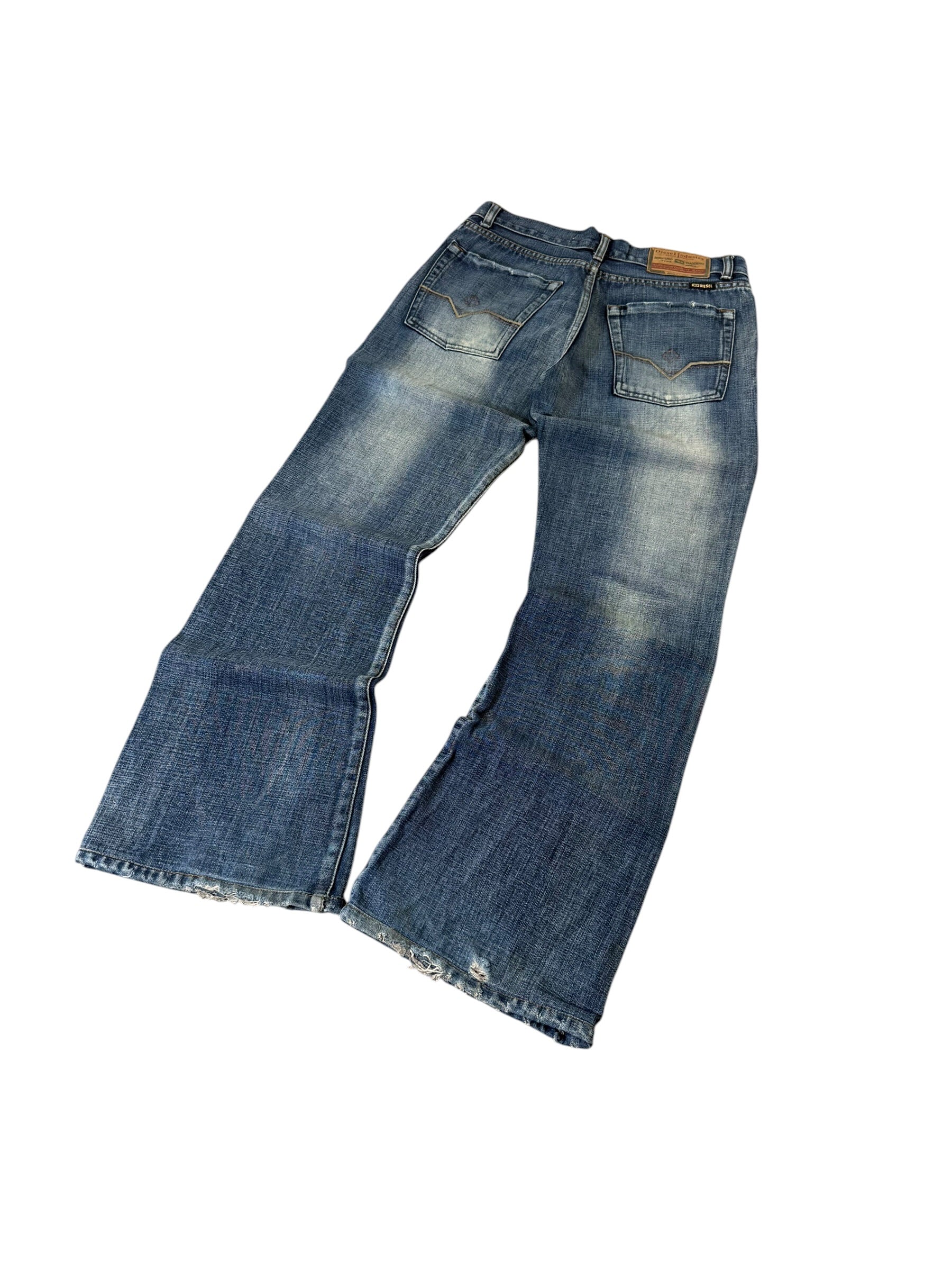 Diesel Washed Flared Jeans W30/L30