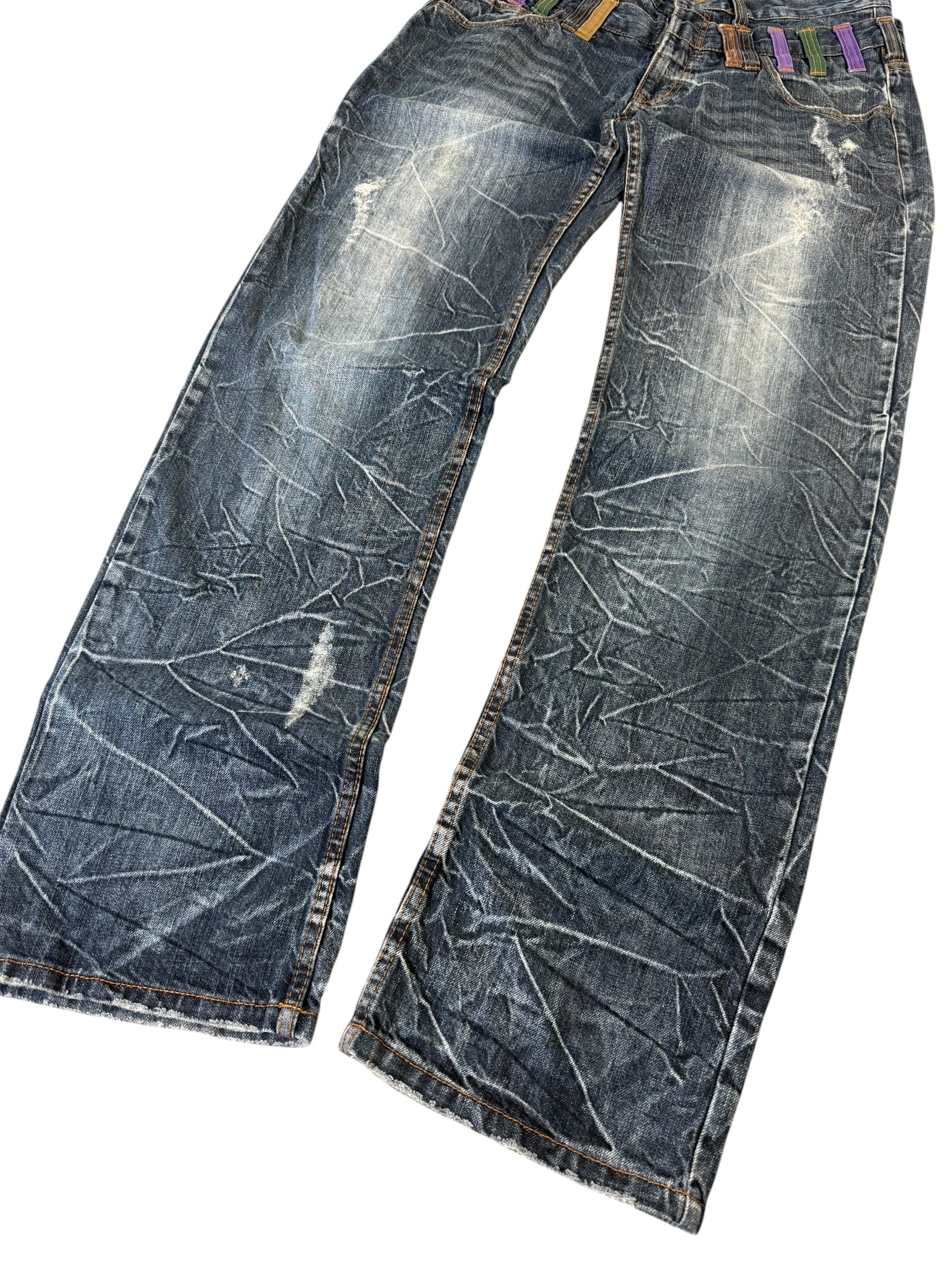Vintage Super Washed Straight Jeans W33/L34
