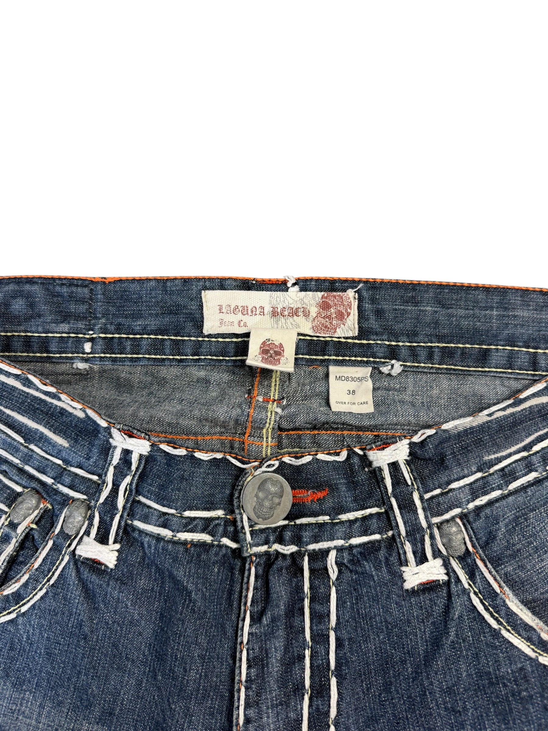 Laguna Beach Big Printed Flared Jeans W38/L36
