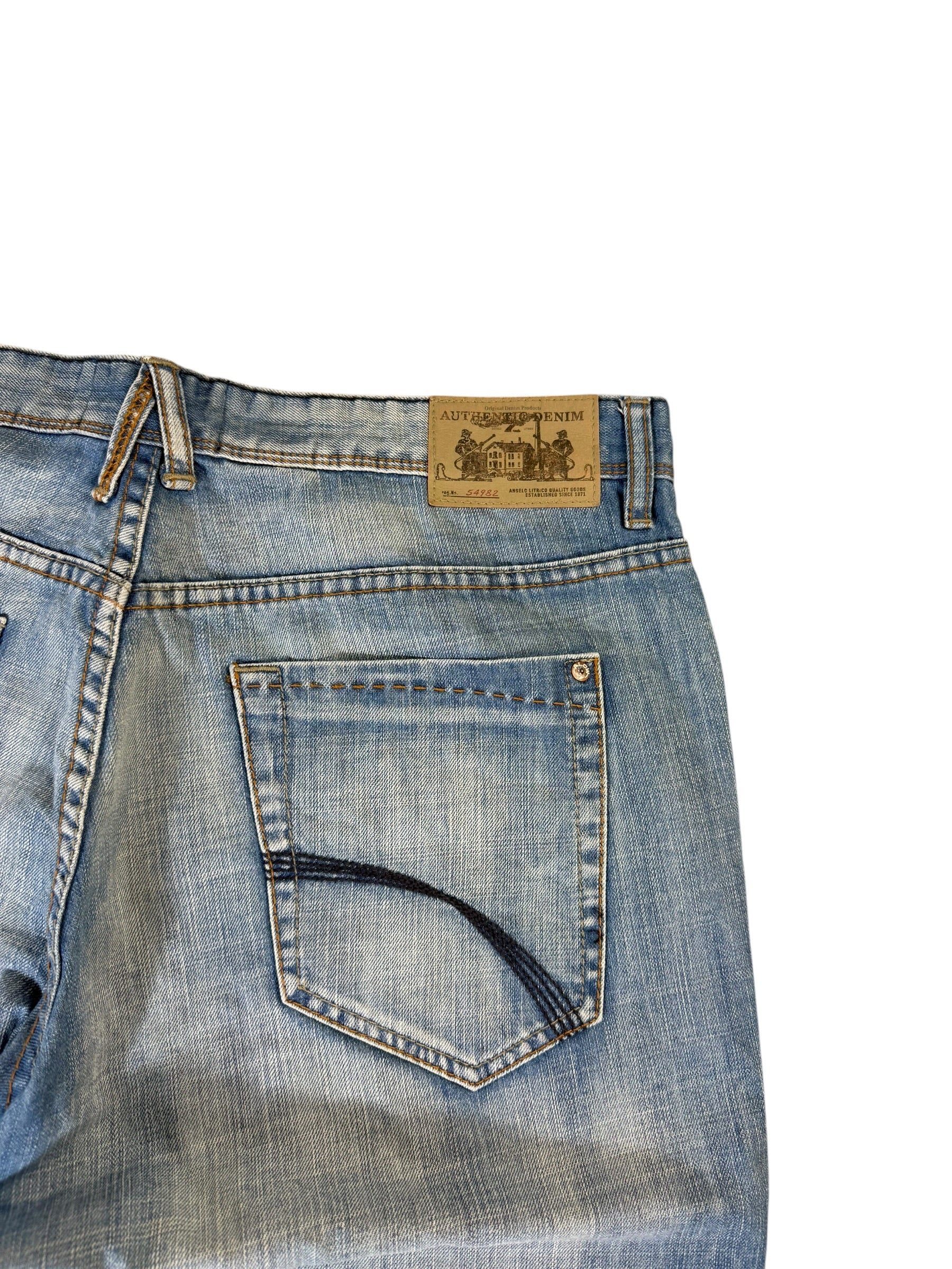 Washed Vintage Straight Jeans W38/L30