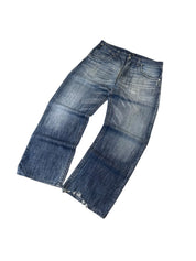 Armani Big Printed Washed Baggy Jeans W34/L28