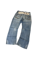 Replay big printed Bootcut Jeans W31/L30