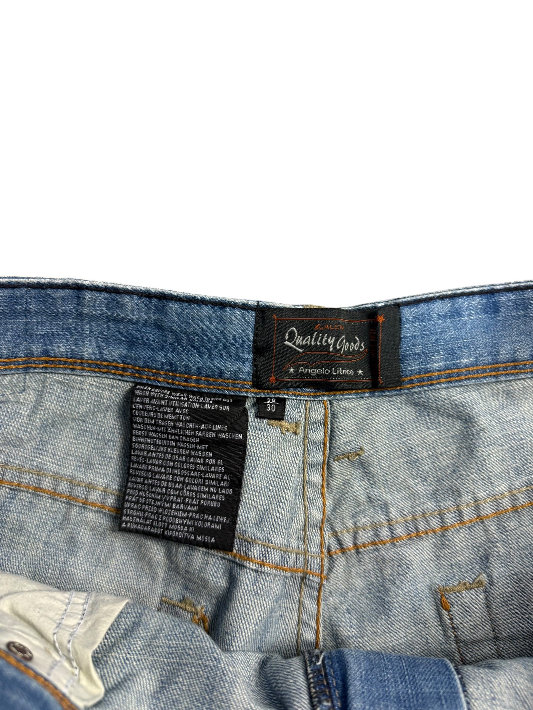 Washed Vintage Straight Jeans W38/L30