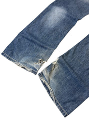 Versace Washed Straight Detailed Jeans W34/L32