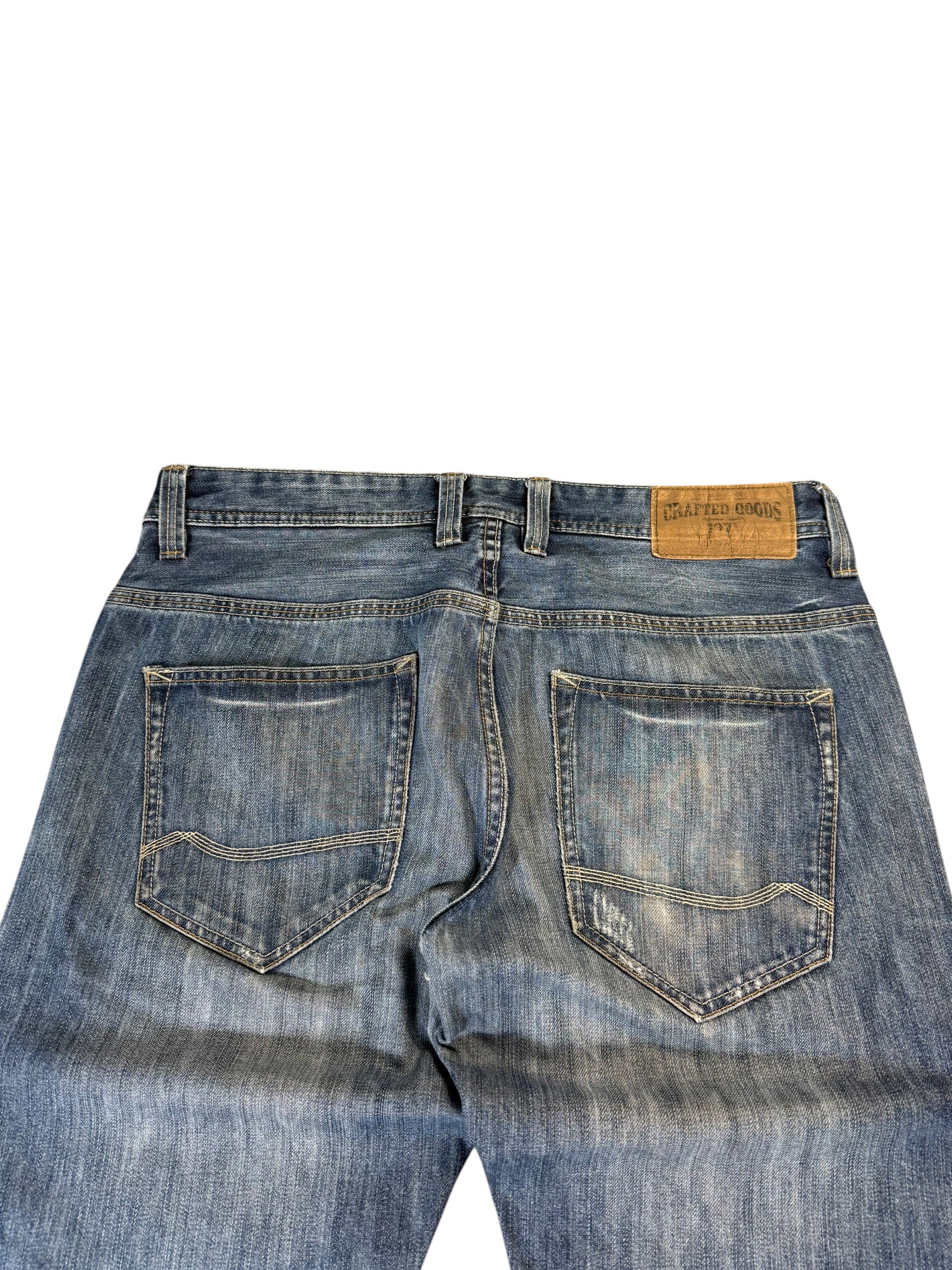 Vintage Straight Washed Jeans W34/L28