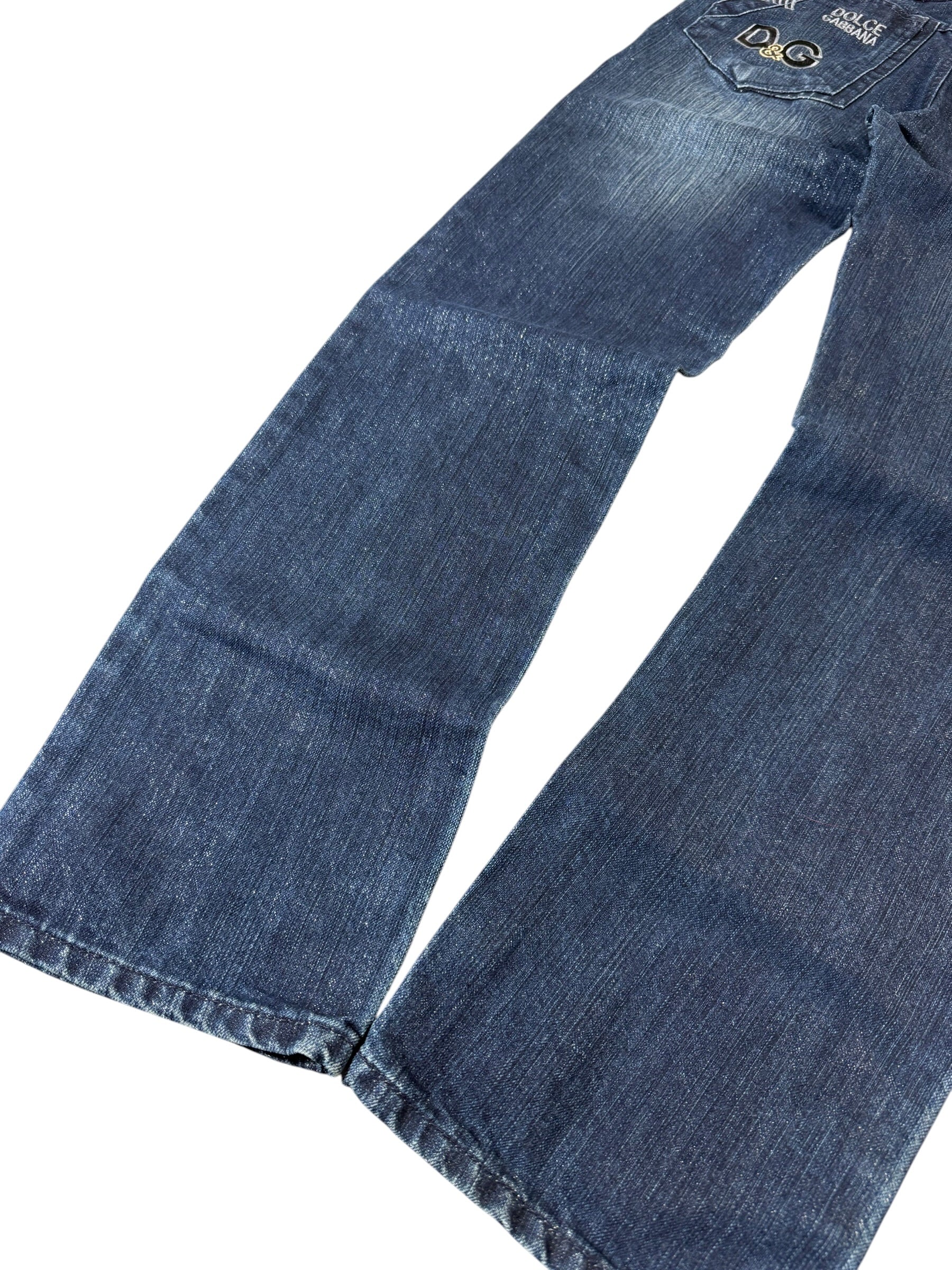 Dolce&Gabbana Printed Straight Jeans W31/L34
