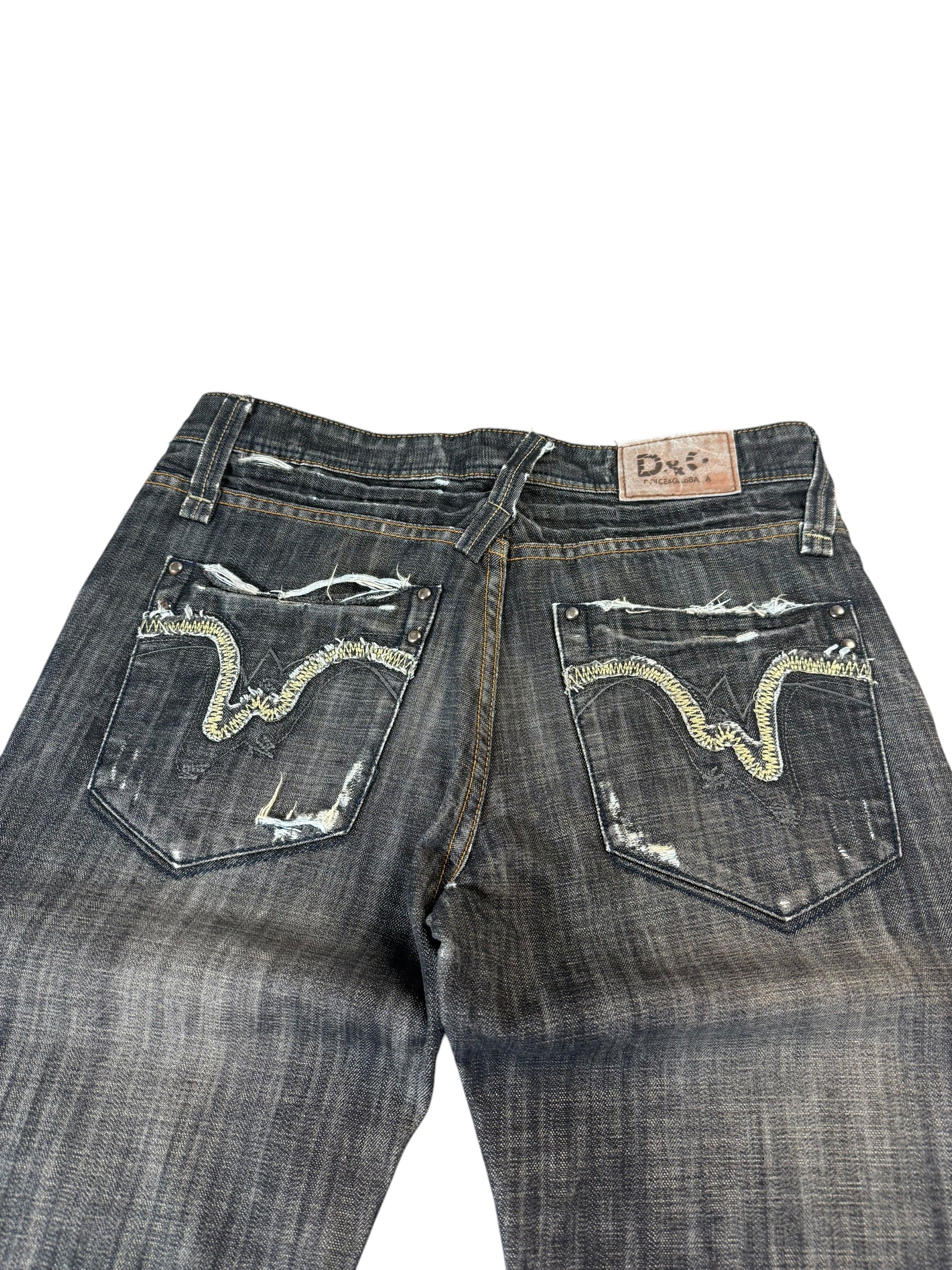 Dolce&Gabbana Bootcut Washed Jeans W33/L34