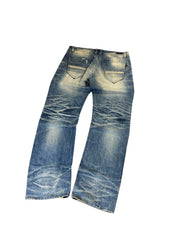 Washed Japanese Bootcut Jeans W36/L34
