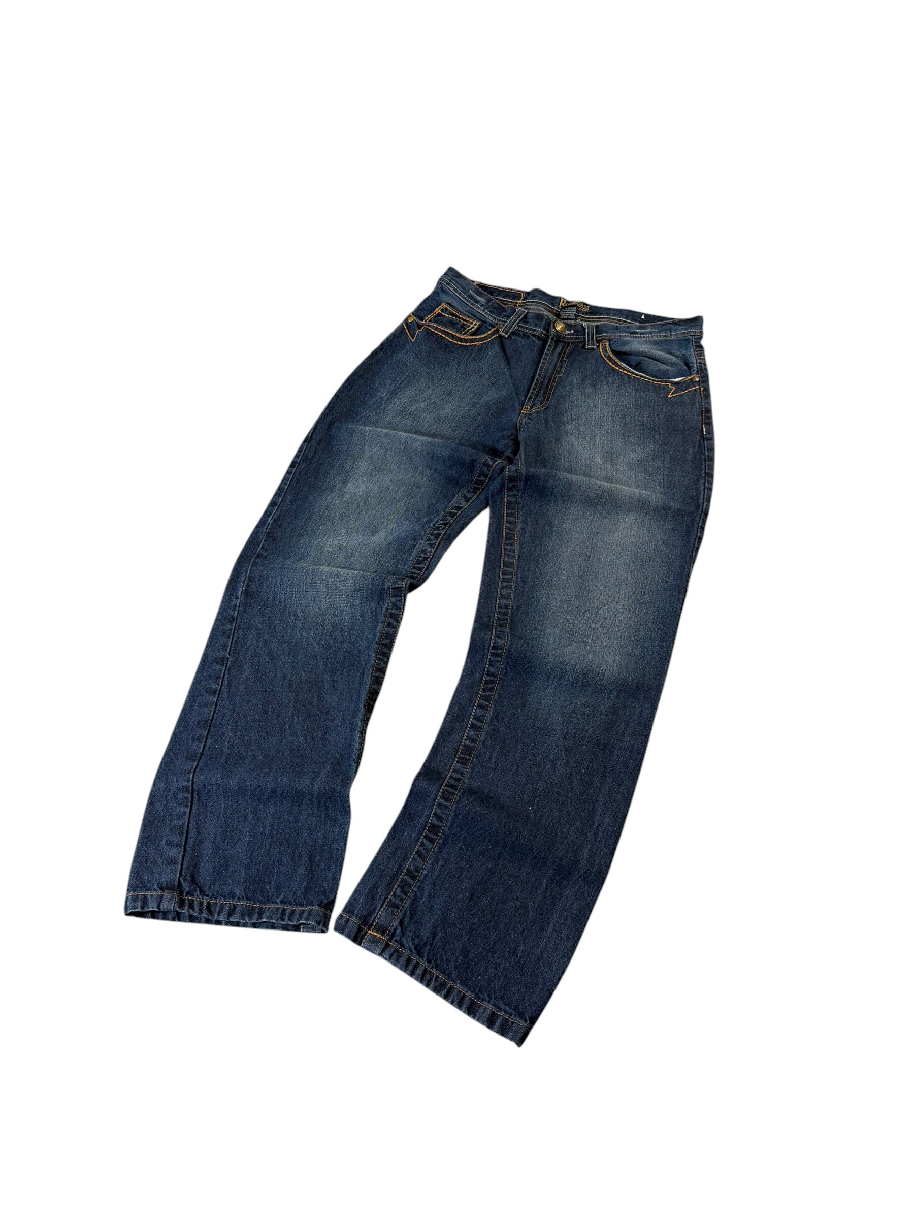 FCT Japanese Printed Bootcut Jeans W33/L32