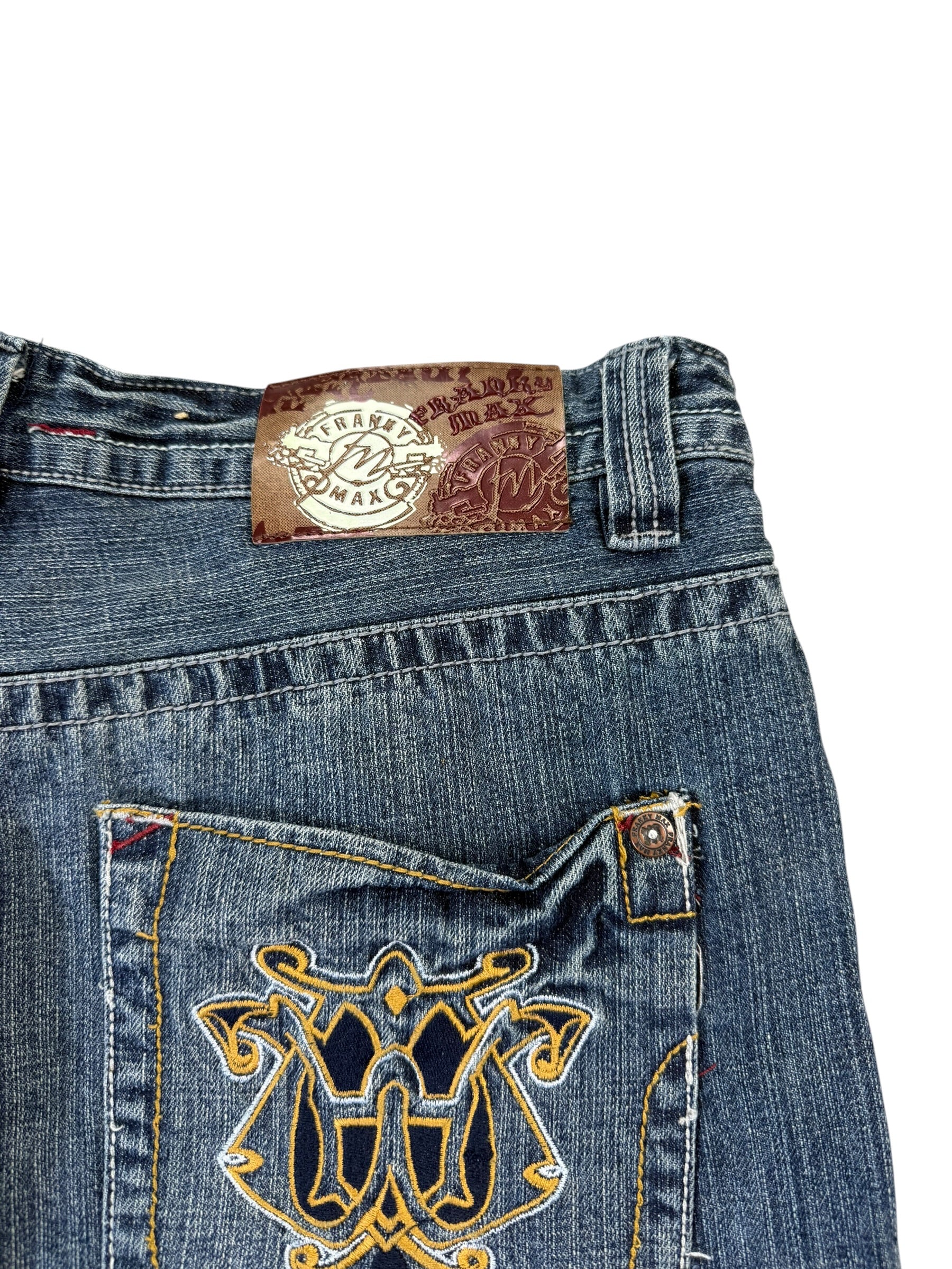 Washed detailed Bootcut jeans W33/L32
