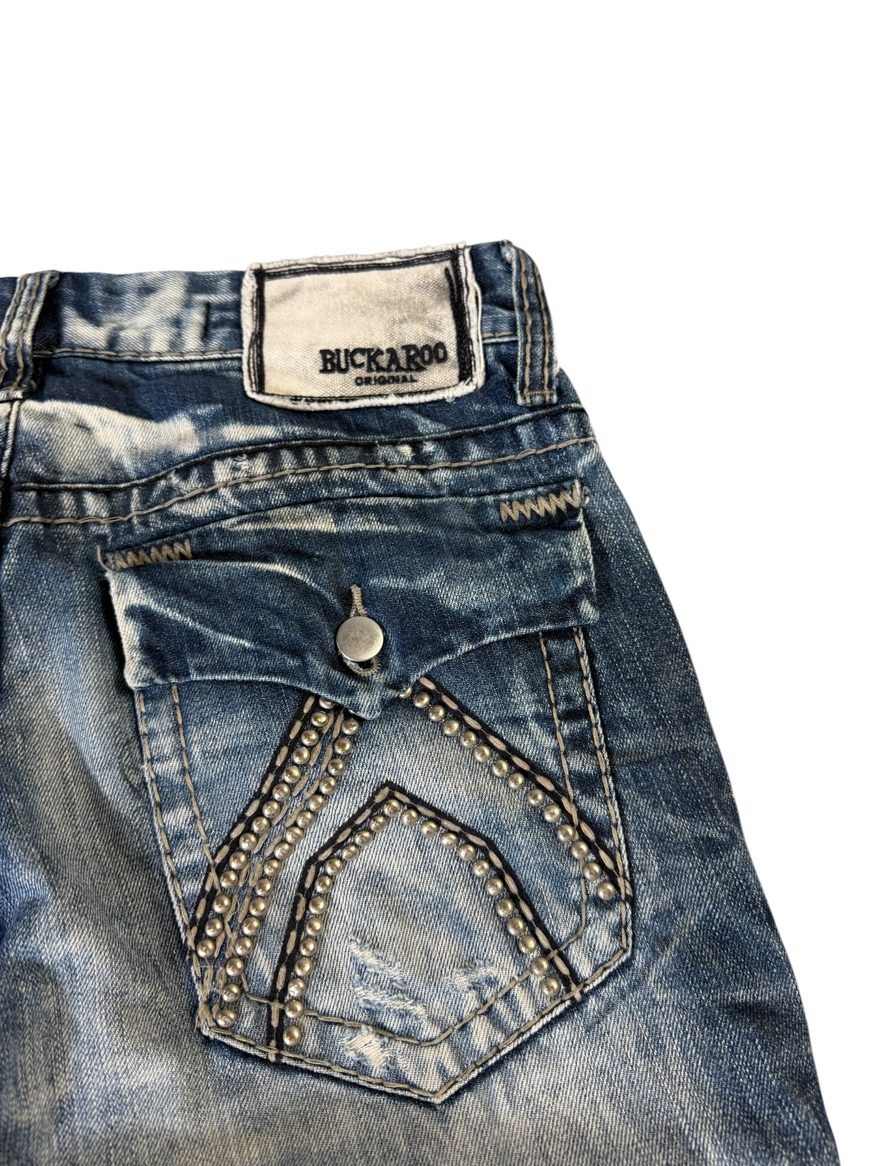 Buckarro Ultra Washed Straight Jeans W34/L32