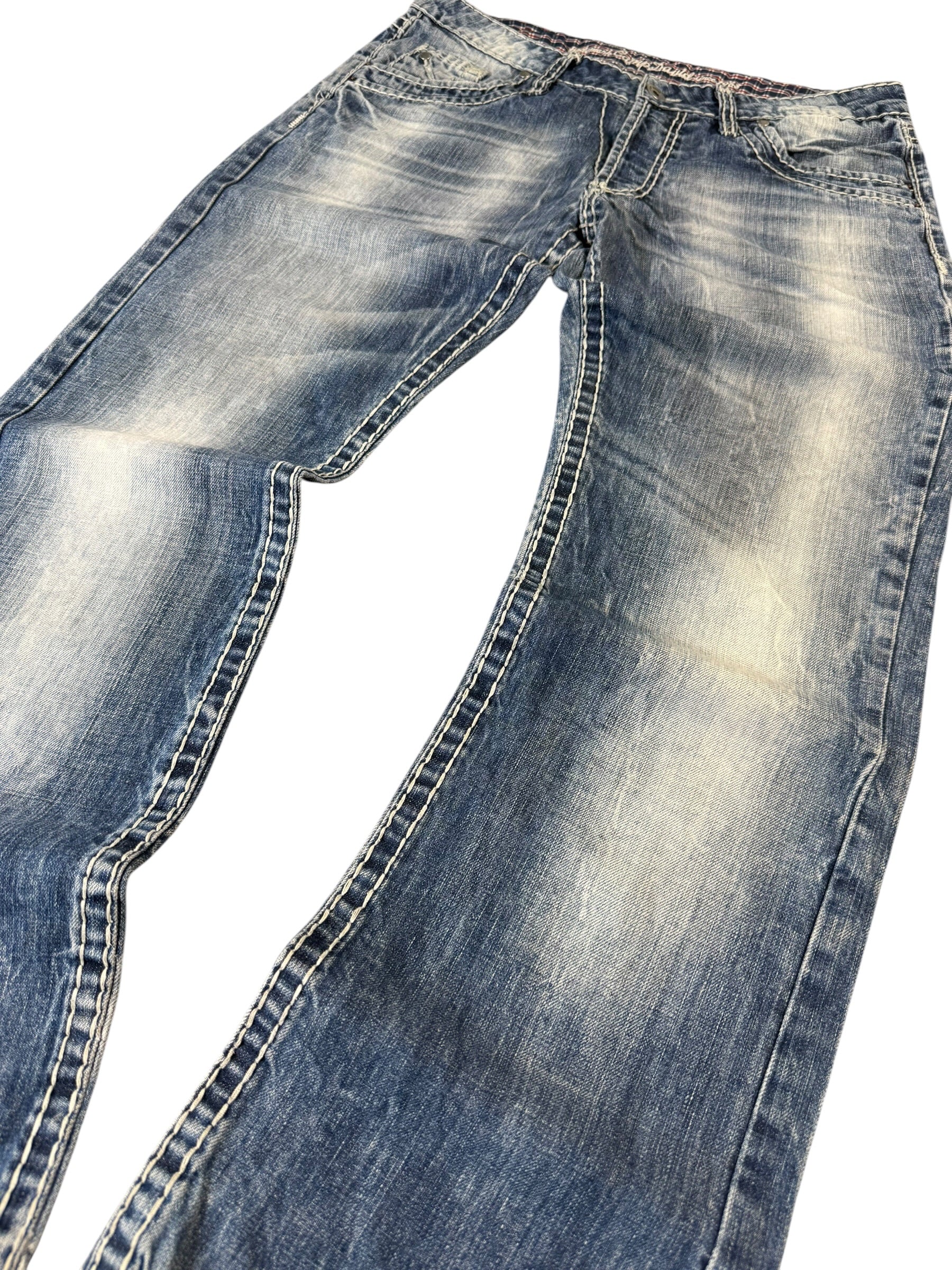 Camp David Bootcut Washed Jeans W35/L34